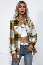 Load image into Gallery viewer, Plaid Button Up Flannel Shirt