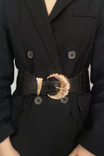 Load image into Gallery viewer, Shell Alloy Buckle Elastic Belt