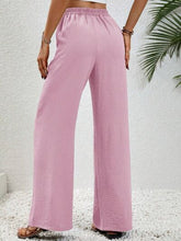 Load image into Gallery viewer, Wide Leg Drawstring Pants