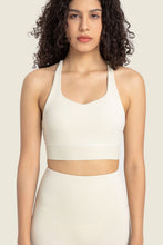Load image into Gallery viewer, Feel Like Skin Racerback Halter Neck Sports Bra