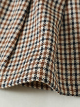 Load image into Gallery viewer, Baby Girl Ribbed Sleeveless Top and Plaid Skirt Set