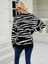 Load image into Gallery viewer, Round Neck Drop Shoulder Sweater