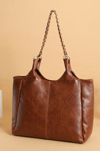 Load image into Gallery viewer, PU Leather Tote Bag