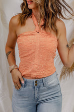Load image into Gallery viewer, Smocked Halter Neck Top