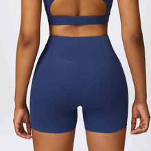 Load image into Gallery viewer, Wide Waistband Slim Fit Sports Shorts