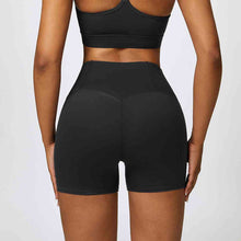 Load image into Gallery viewer, Wide Waistband Slim Fit Sports Shorts