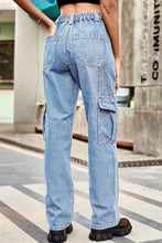 Load image into Gallery viewer, Loose Fit Long Pants with Pockets