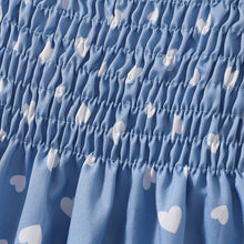 Load image into Gallery viewer, Printed Square Neck Smocked Dress