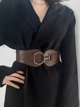 Load image into Gallery viewer, PU Elastic Wide Belt
