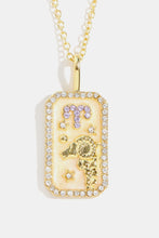 Load image into Gallery viewer, Rhinestone Constellation Pendant Copper Necklace