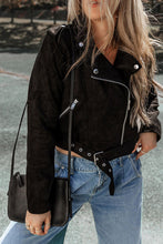 Load image into Gallery viewer, Zip Up Collared Neck Jacket