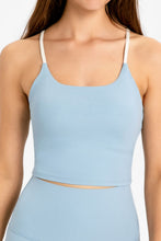 Load image into Gallery viewer, Crisscross Back Scoop Neck Sports Cami