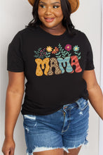 Load image into Gallery viewer, Simply Love Full Size MAMA Graphic Cotton Tee
