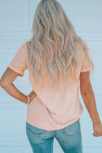 Load image into Gallery viewer, Pumpkin Graphic Round Neck T-Shirt