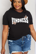 Load image into Gallery viewer, Simply Love Full Size KINDNESS Butterfly Graphic Cotton Tee