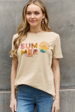 Load image into Gallery viewer, Simply Love Full Size SUMMER VIBES Graphic Cotton Tee