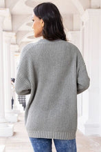 Load image into Gallery viewer, Button Up Long Sleeve Cardigan with Pockets