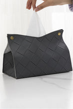 Load image into Gallery viewer, 2-Pack Woven PU Tissue Box Covers