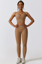 Load image into Gallery viewer, Crisscross Sports Bra and Leggings Set