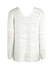 Load image into Gallery viewer, Single Shoulder Long Sleeve Sweater