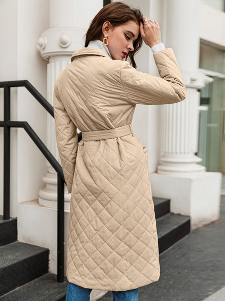 SMITTEN Quilted Coat