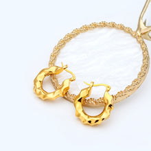 Load image into Gallery viewer, Gold-Plated Huggie Earrings