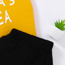 Load image into Gallery viewer, Kids IT WAS PAPA'S IDEA Graphic Tee and Shorts Set