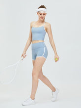 Load image into Gallery viewer, Contrast Trim High Waist Active Shorts