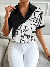 Load image into Gallery viewer, Contrast Short Sleeve Shirt