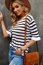 Load image into Gallery viewer, POLLY Striped Knit Top