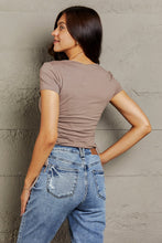Load image into Gallery viewer, Round Neck Short Sleeve T-Shirt