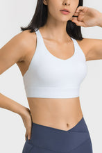 Load image into Gallery viewer, Breathable Crisscross Back Sports Bra