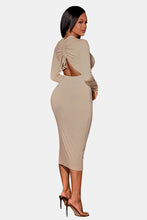 Load image into Gallery viewer, TOP NOTCH Cutout Dress