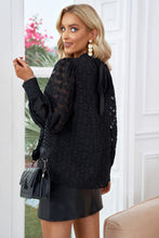 Load image into Gallery viewer, Crewneck Long Puff Sleeve Top