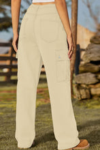 Load image into Gallery viewer, Loose Fit Drawstring Jeans with Pocket