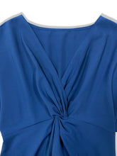 Load image into Gallery viewer, Twisted High-Low Short Sleeve Blouse