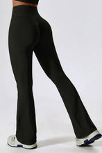 Load image into Gallery viewer, Wide Waistband Slim Fit Wide Leg Sports Leggings