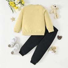 Load image into Gallery viewer, Round Neck Long Sleeve Top and Pants Set