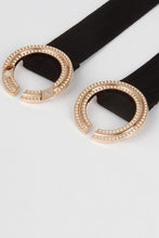 Load image into Gallery viewer, Double Hoop Buckle Elastic Belt