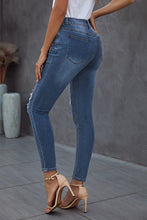 Load image into Gallery viewer, Vintage Skinny Ripped Jeans