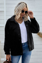 Load image into Gallery viewer, KRISTA Collared Sherpa Jacket