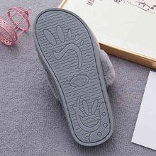 Load image into Gallery viewer, Faux Fur Double Strap Slippers