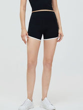 Load image into Gallery viewer, Contrast Trim High Waist Active Shorts