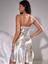 Load image into Gallery viewer, Sleeveless Printed Mini Nightgown