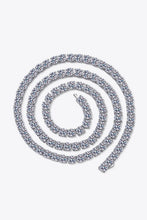 Load image into Gallery viewer, Moissanite Rhodium-Plated Necklace