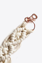 Load image into Gallery viewer, Assorted 4-Pack Macrame Fringe Keychain