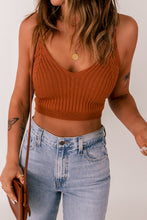 Load image into Gallery viewer, IRIS Cropped Knit Cami