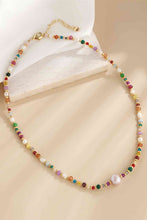 Load image into Gallery viewer, Multicolored Bead Necklace