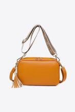 Load image into Gallery viewer, PU Leather Tassel Crossbody Bag