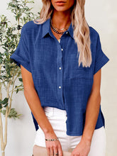 Load image into Gallery viewer, Button Up Short Sleeve Shirt